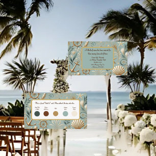 Reservation Information and Colour Code Enclosure Card