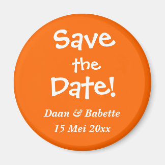 Reserve the Date Magneet Magnet