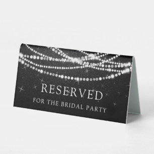 Reserved Bridal Party String Lights