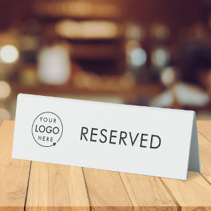Reserved   Business Logo Restaurant Reservation