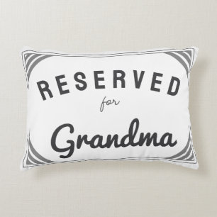 Reserved For grandma gran Custom birthday gift Decorative Cushion
