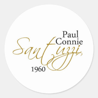 reserved for Lisa Classic Round Sticker