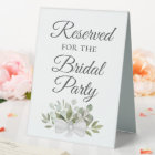 Reserved for the Bridal Party Eucalyptus Bouquet