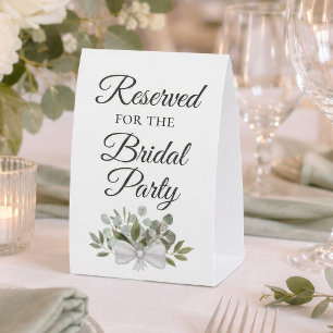 Reserved for the Bridal Party Eucalyptus Bouquet