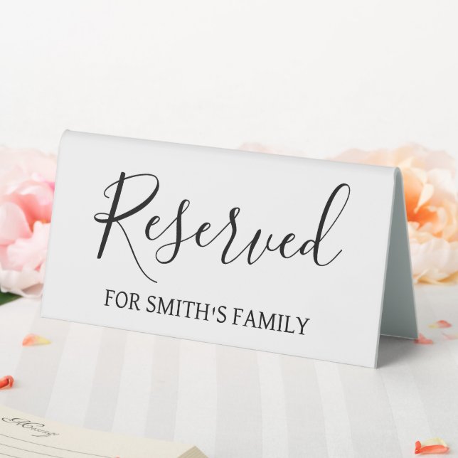 Reserved Minimalist Wedding Reserved  For Family (In SItu (Wedding))