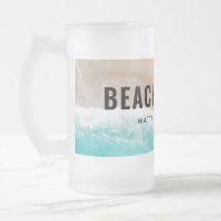 Reserved ocean beach gift summer funny typography