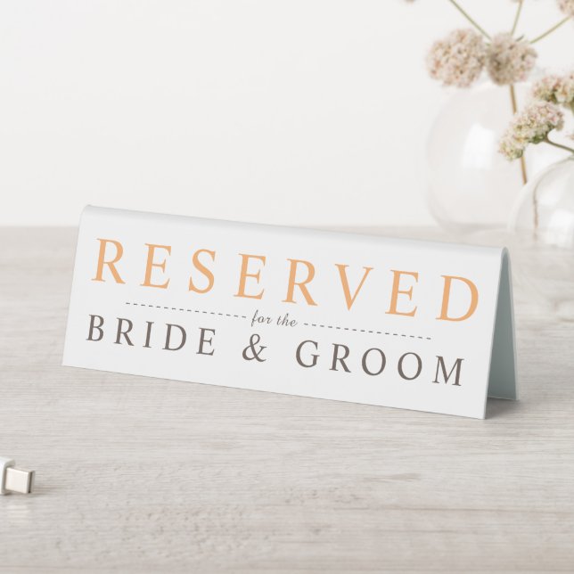 Reserved orange fall pumpkin wedding sign (In SItu (Table))
