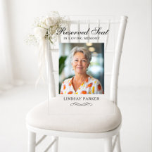 Reserved Seat - Memorial Wedding Photo 