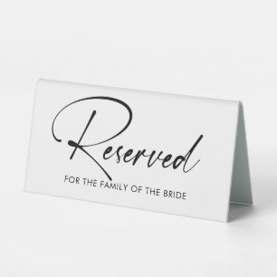 Reserved Sign - Wedding - Party - Business