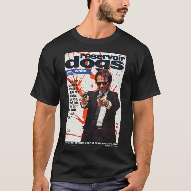 Reservoir Dogs Poster - Mr White Premium T-Shirt (Front)