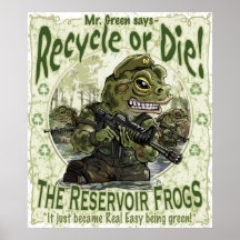 Reservoir Frogs Save Planet Earth Mascots