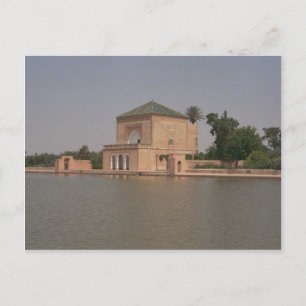 Reservoir, Marrakech, Morocco, Africa Postcard