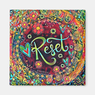 Reset Pretty Fun Inspiring Modern Inspirivity Magnet