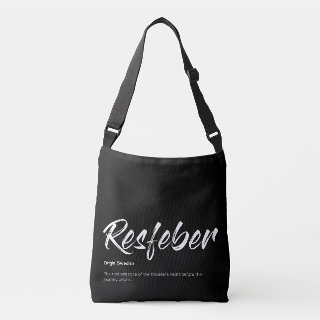 Resfeber - Tote Bag (Black) (Front)