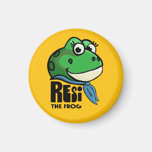 Resi the Frog Magnet