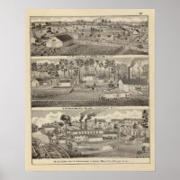 Residence and lumber mills and yards