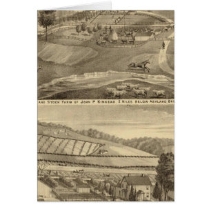 Residence and stock farm