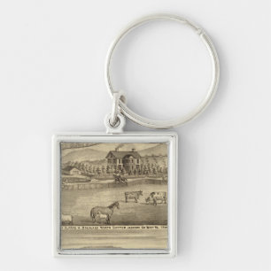 Residence of Alfred A Douglass Key Ring