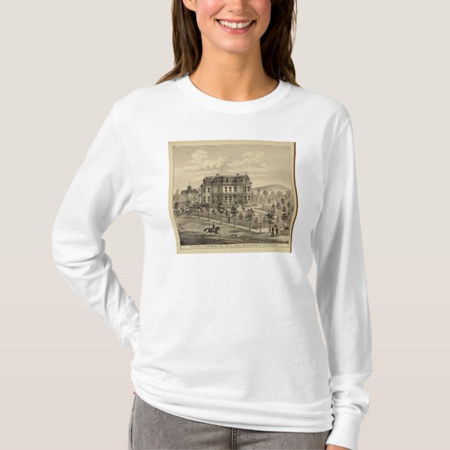 Residence of AM Brown T-Shirt (Front)