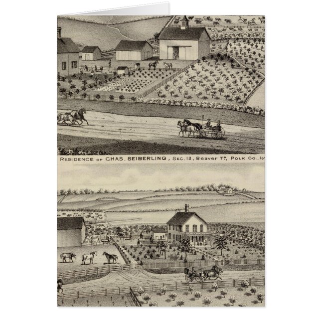 Residence of C Seiberling (Front)