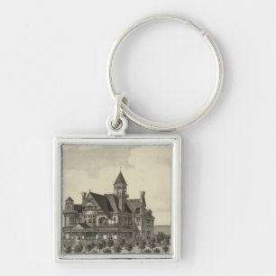 Residence of John D Knox, Topeka, Kansas Key Ring