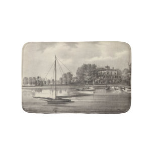 Residence of Joseph Francis, Tom's River, NJ Bath Mat
