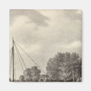 Residence of Joseph Francis, Tom's River, NJ Magnet