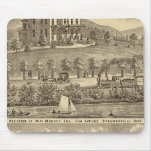 Residence of WH Mooney Mouse Mat