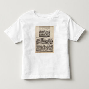 Residences and buildings in Poplar Grove Toddler T-Shirt