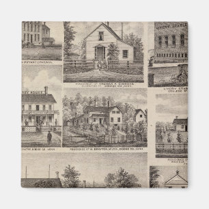 Residences and Farm Buildings, Owatonna, Minnesota Magnet