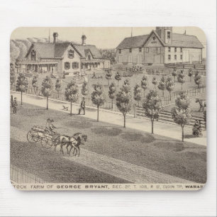Residences and Farm, Minnesota Mouse Mat