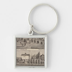 Residences in Rochester and in Dodge, Minnesota Key Ring
