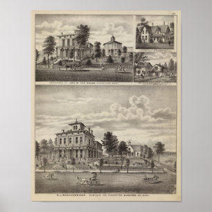 Residences in Rochester, Minnesota Poster