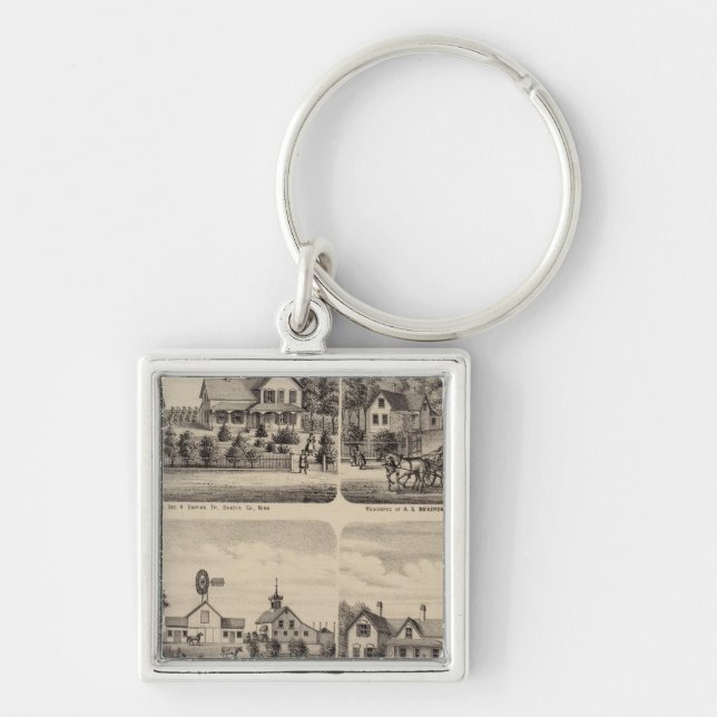 Residences, Minnesota 3 Key Ring (Front)