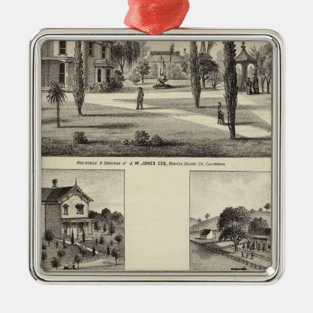 Residences, Monastery Metal Tree Decoration (Front)