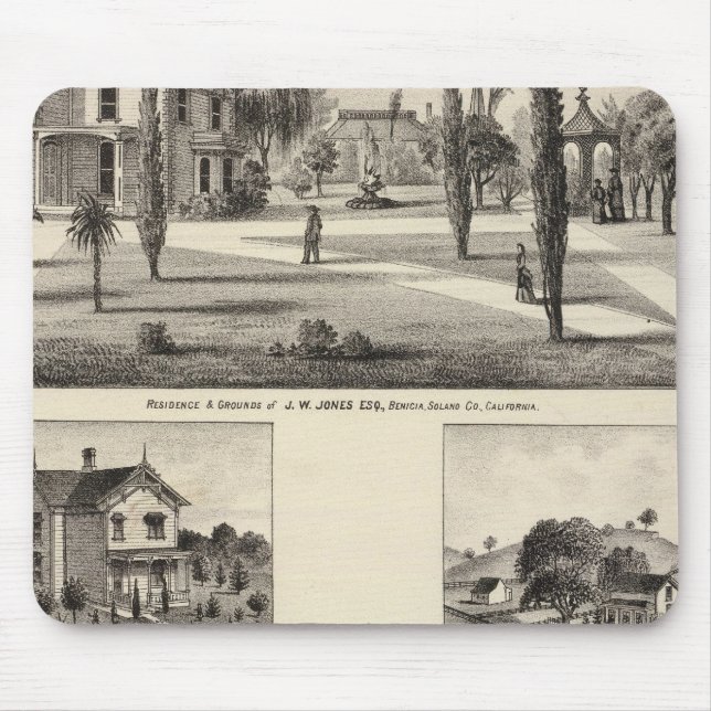 Residences, Monastery Mouse Mat (Front)