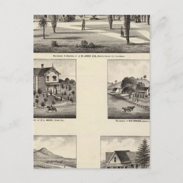 Residences, Monastery Postcard (Front)