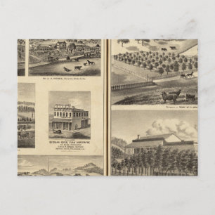 Residences of Frank McElarney, HF Gerkhardt Postcard
