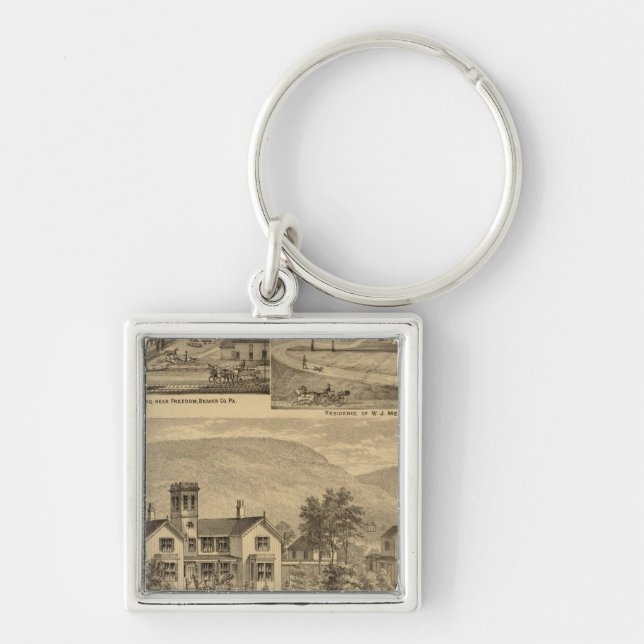 Residences of HJ Murdoch Key Ring (Front)
