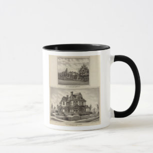 Residences of JR Fisher and MP Simpson, Kansas Mug