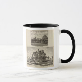 Residences of JR Fisher and MP Simpson, Kansas Mug