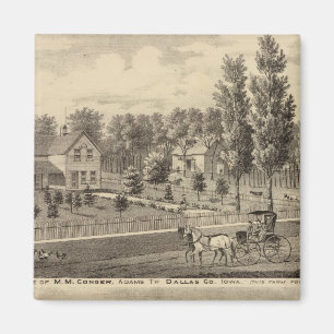 Residences of MM Conger and GW Harrison Magnet