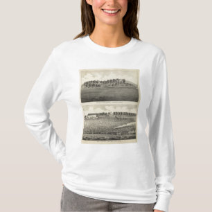 Residences, Quenemo and Lyndon Region, Kansas T-Shirt