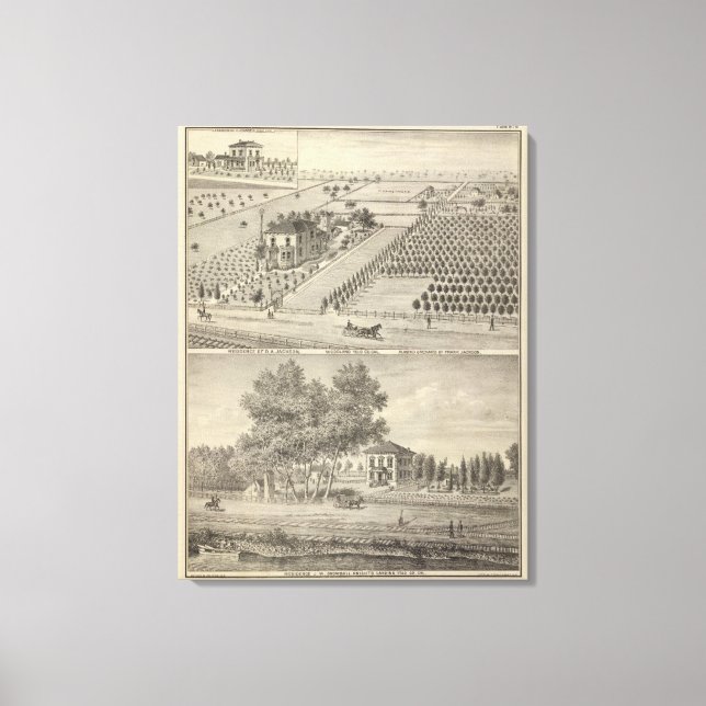 Residences Woodland, Knights Landing Canvas Print (Front)