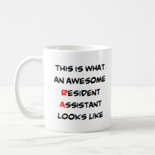 resident assistant, awesome coffee mug