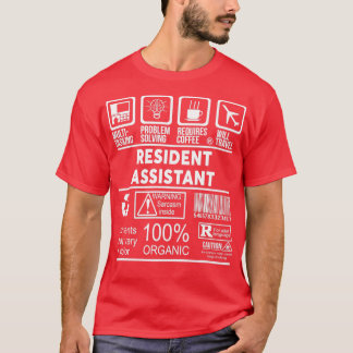 RESIDENT ASSISTANT NICE DESIGN 2017 T-Shirt