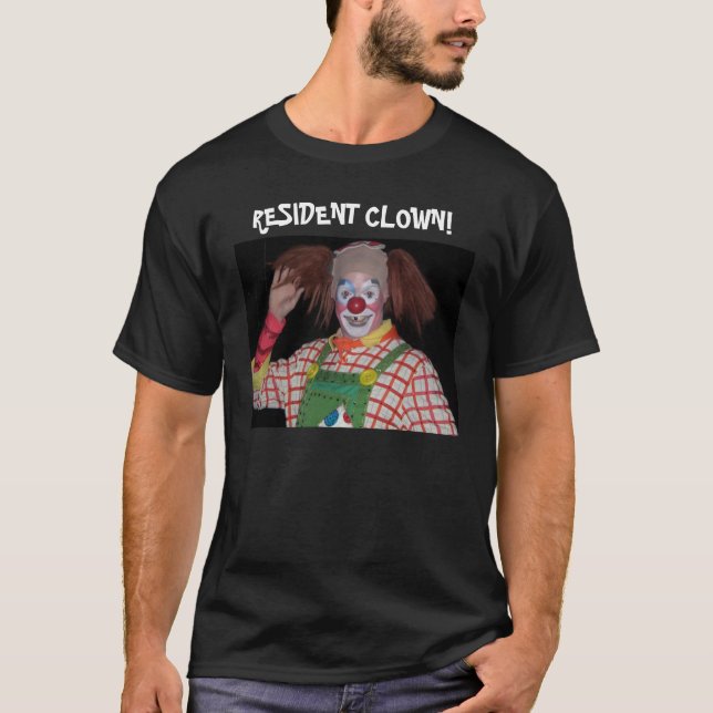 RESIDENT CLOWN  T-Shirt (Front)