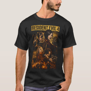 Resident Dark Evil Funny Requiem 4 Art 74 T-Shirt