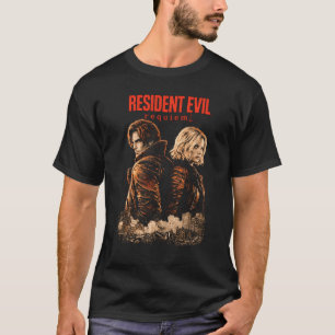 Resident Dark Evil Funny Requiem Art 93 Basic Da T-Shirt