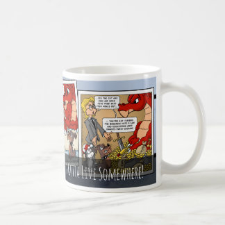 Resident Dragon - The Early Days of Red's Arrival Coffee Mug